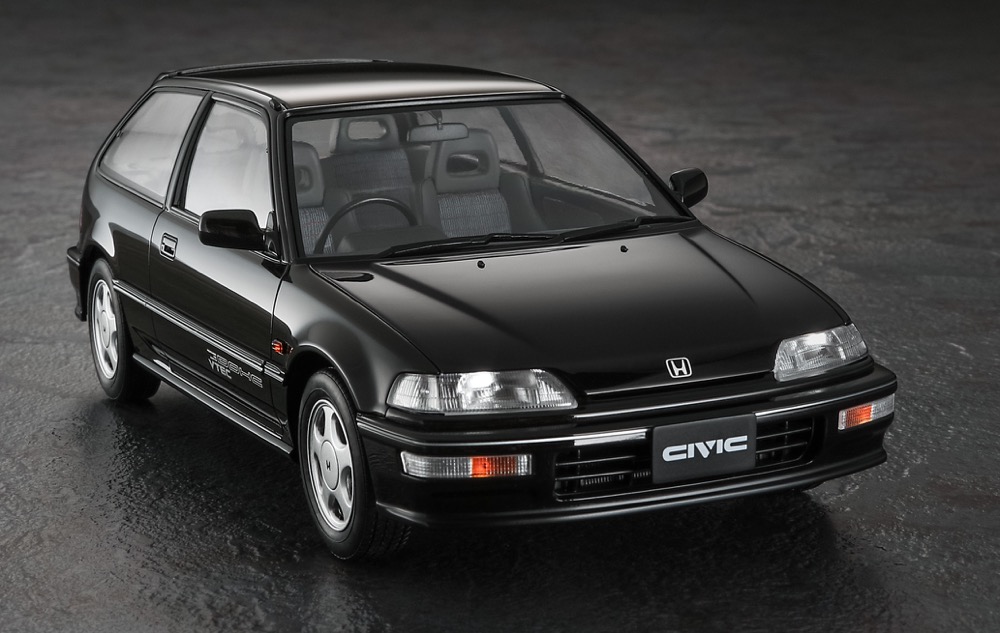 1/24ホンダシビックSiR(EF9)(1990)【HC64】(プラモデル)