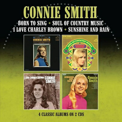 【輸入盤】Born To Sing / Soul Of Country Music / I Love Charley Brown / Sunshine And Rain - Four Albums On Two C画像