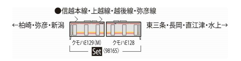 ブックス: TOMIX JR E129 100系電車（後期型・2パンタ車）セット 【98165】 (03 鉄道模型) - 玩具 - 4543736981657 : ゲーム