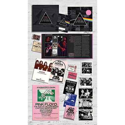【輸入盤】Dark Side Of The Moon: A Visual History (Super Deluxe Edition) (Interview CD＋Book＋Goods)画像