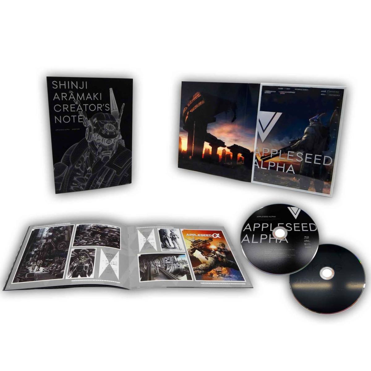 楽天ブックス アップルシード アルファ 完全生産限定版 Blu Ray 諏訪部順一 Dvd