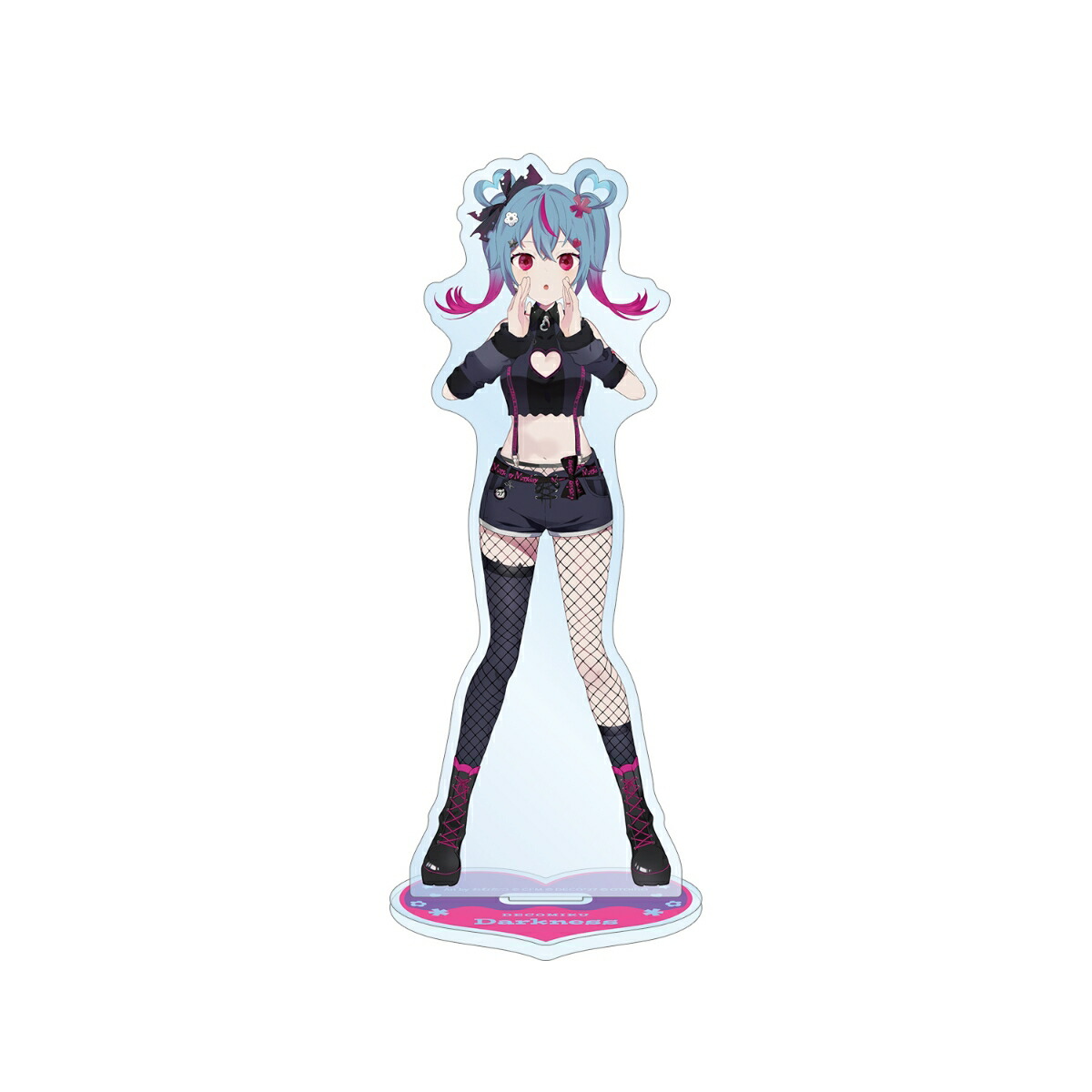 デコミクLIVE starring 初音ミク『Hello』Produced by DECO*27 / OTOIROデコミク (ダークネス) Art by おむたつ BIGアクリルスタンド画像