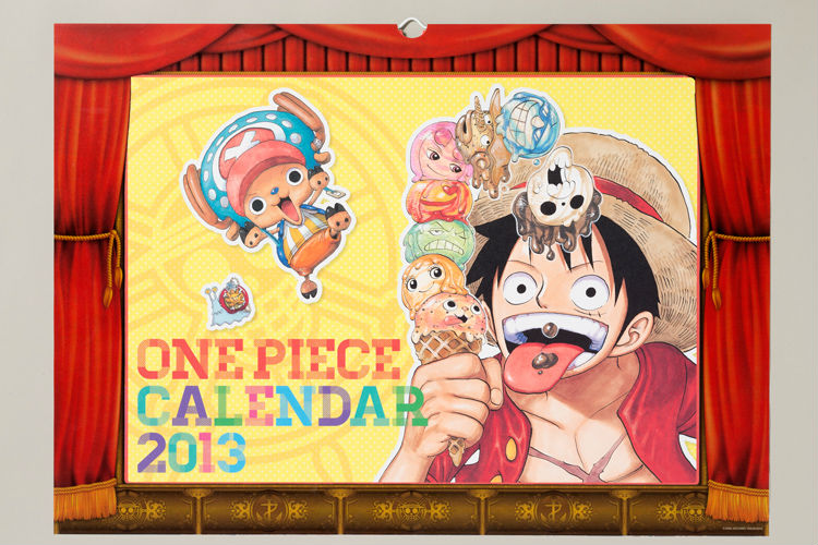 楽天ブックス One Pieceコミックカレンダー 壁掛 13 尾田栄一郎 本