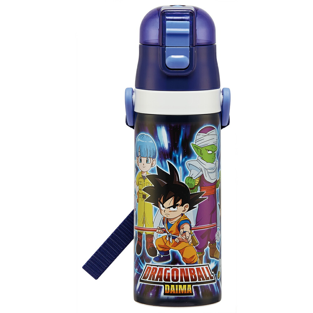 ドラゴンボール DAIMA　水筒 子供 真空ステンレス 保冷 ボトル 直飲み 470ml画像