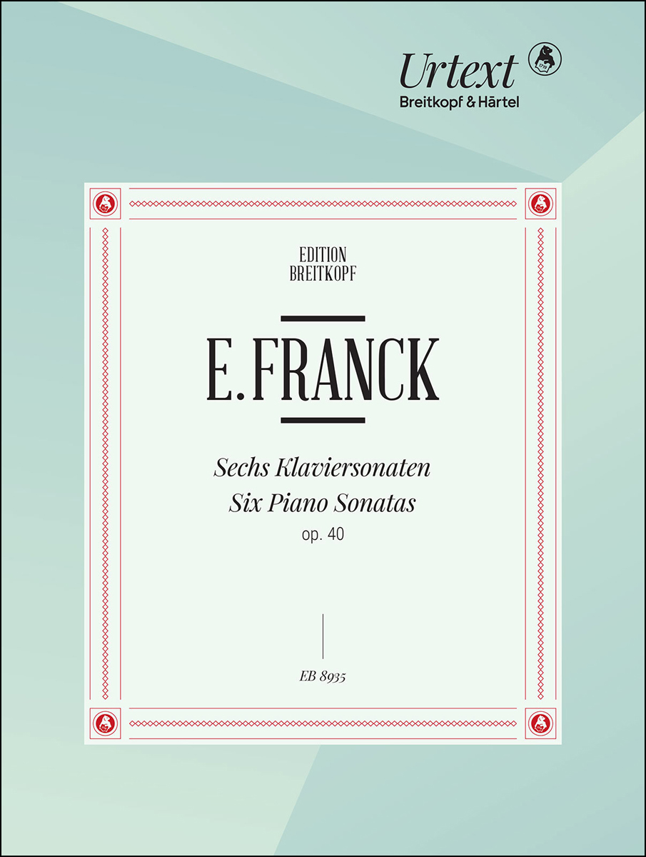 コンビニ受取対応商品 輸入楽譜 フランク Eduard 6つのピアノ ソナタ Op 40 原典版 Oehler編 送料無料 Vulkanvegasbonus Tajero Tj