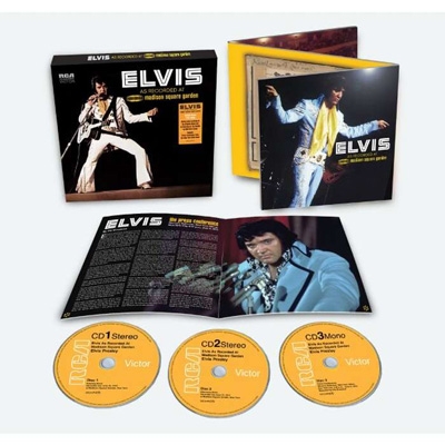 【輸入盤】Elvis As Recorded At Madison Square Garden 3 Cd画像