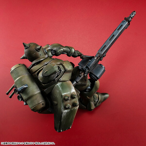 VAKIT『機動戦士ガンダム新MS戦記』ギラ・ドーガ（隊長機）(一部彩色済みプラキット)