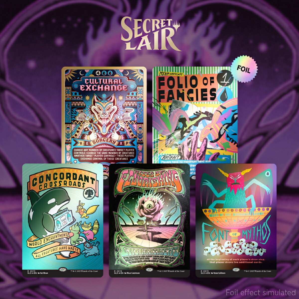 マジック：ザ・ギャザリング Secret Lair Ultimate Pencil Superdrop Secret Lair x KEXP: You Are Not Alone Foil Edition【クレジットカード決済限定】画像