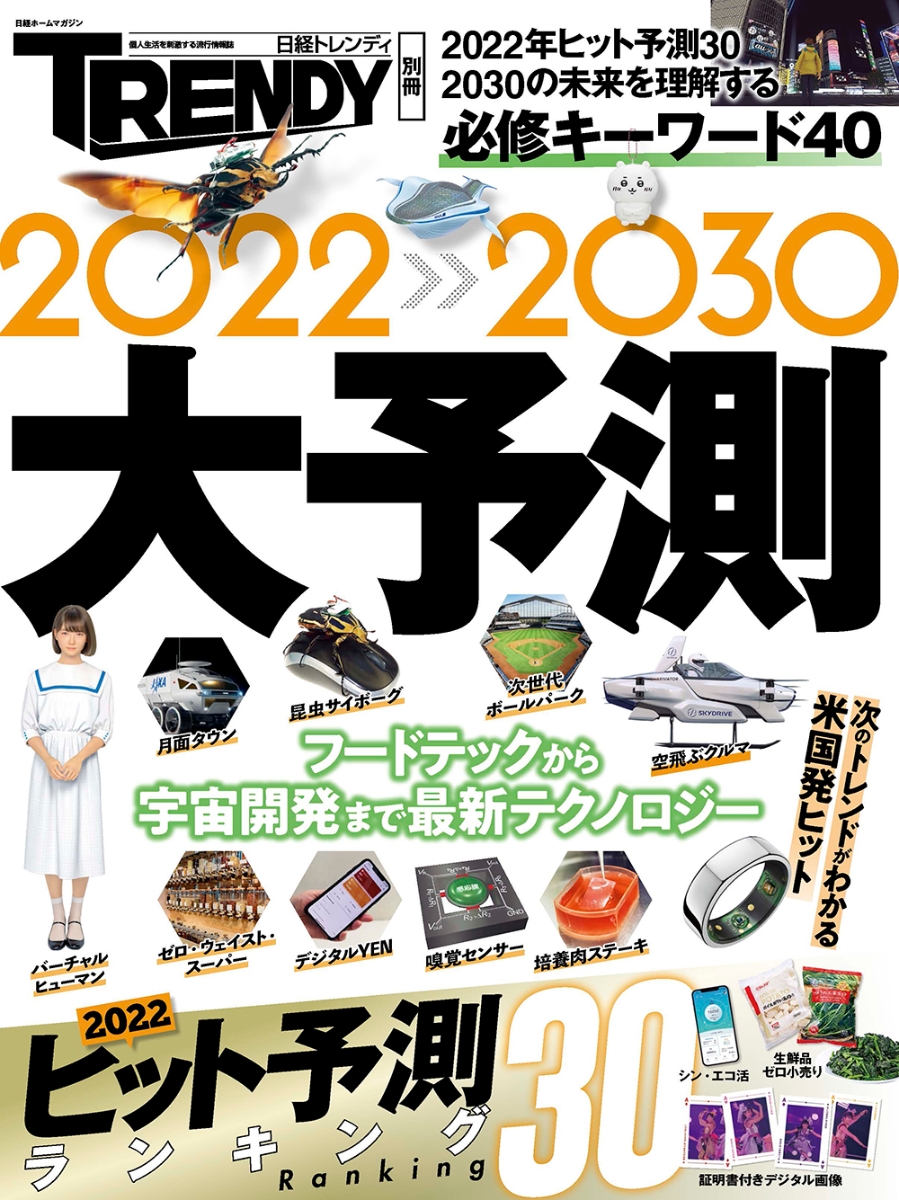 日経トレンディ 2023ヒット予測100 2022.12月号 No.498 - ビジネス・経済