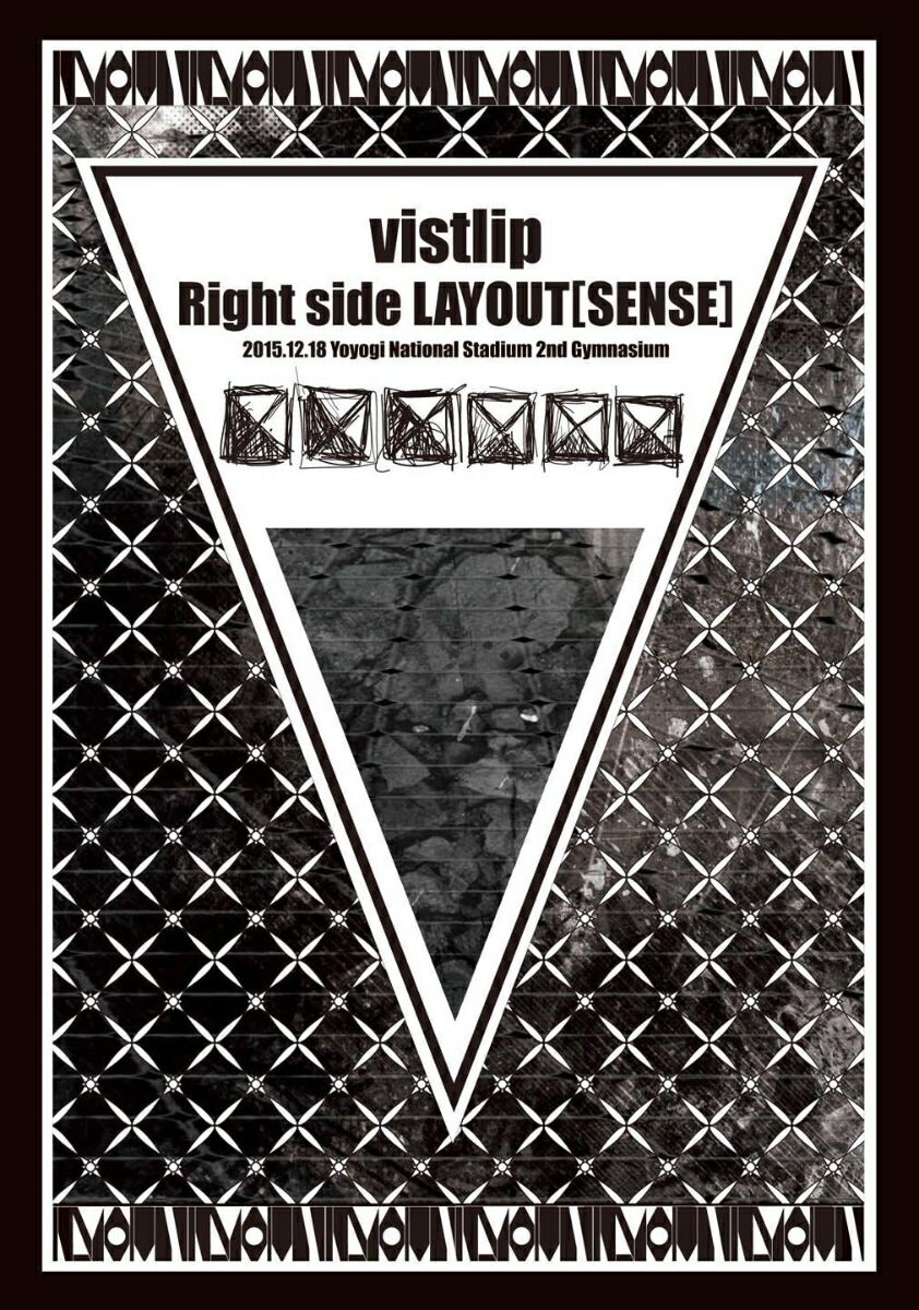 楽天ブックス: vistlip LIVE DVD 【Right side LAYOUT [SENSE