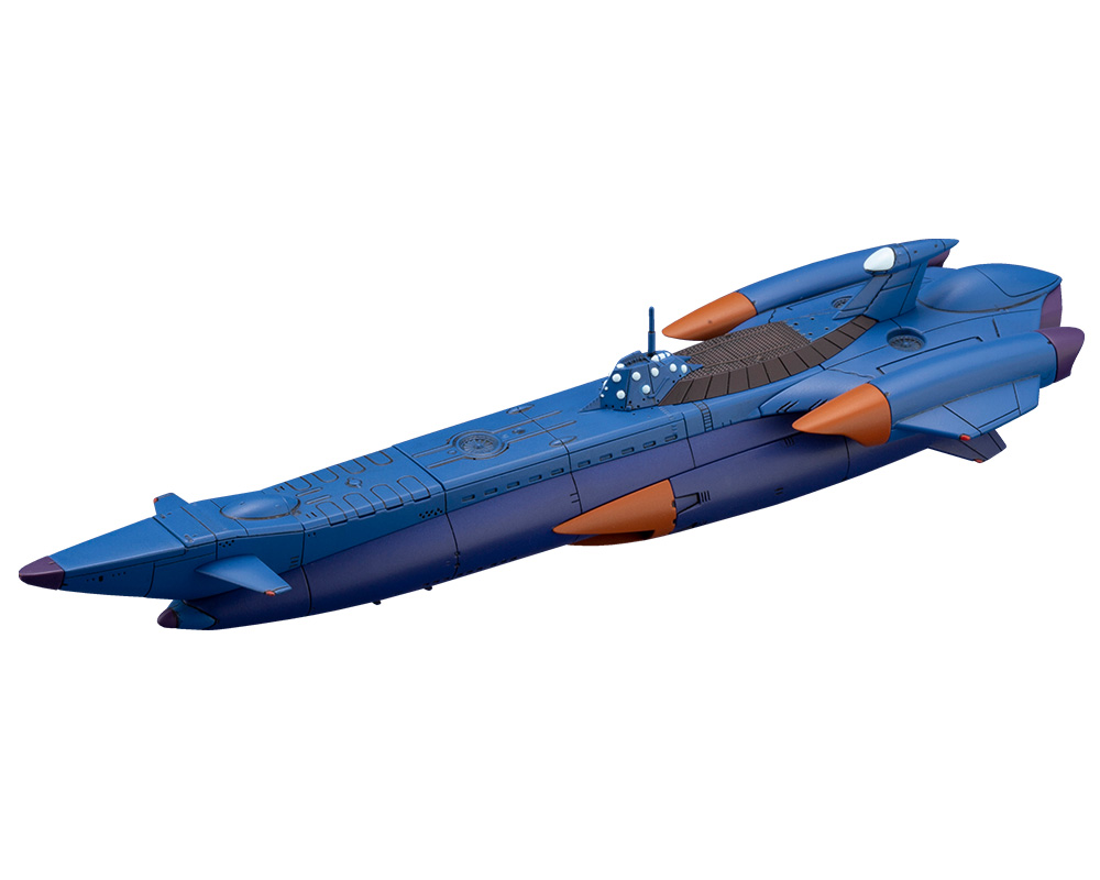 『ふしぎの海のナディア』 万能潜水艦 ノーチラス号 1/1000スケール 【KP548】 (プラモデル)画像