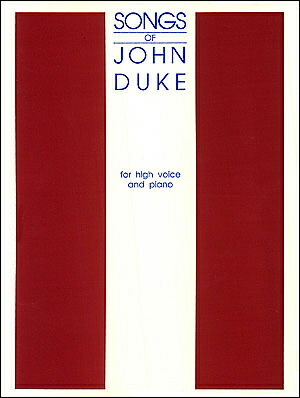 楽天ブックス 輸入楽譜 デューク John ジョン デューク歌曲集 高声用 デューク John 本