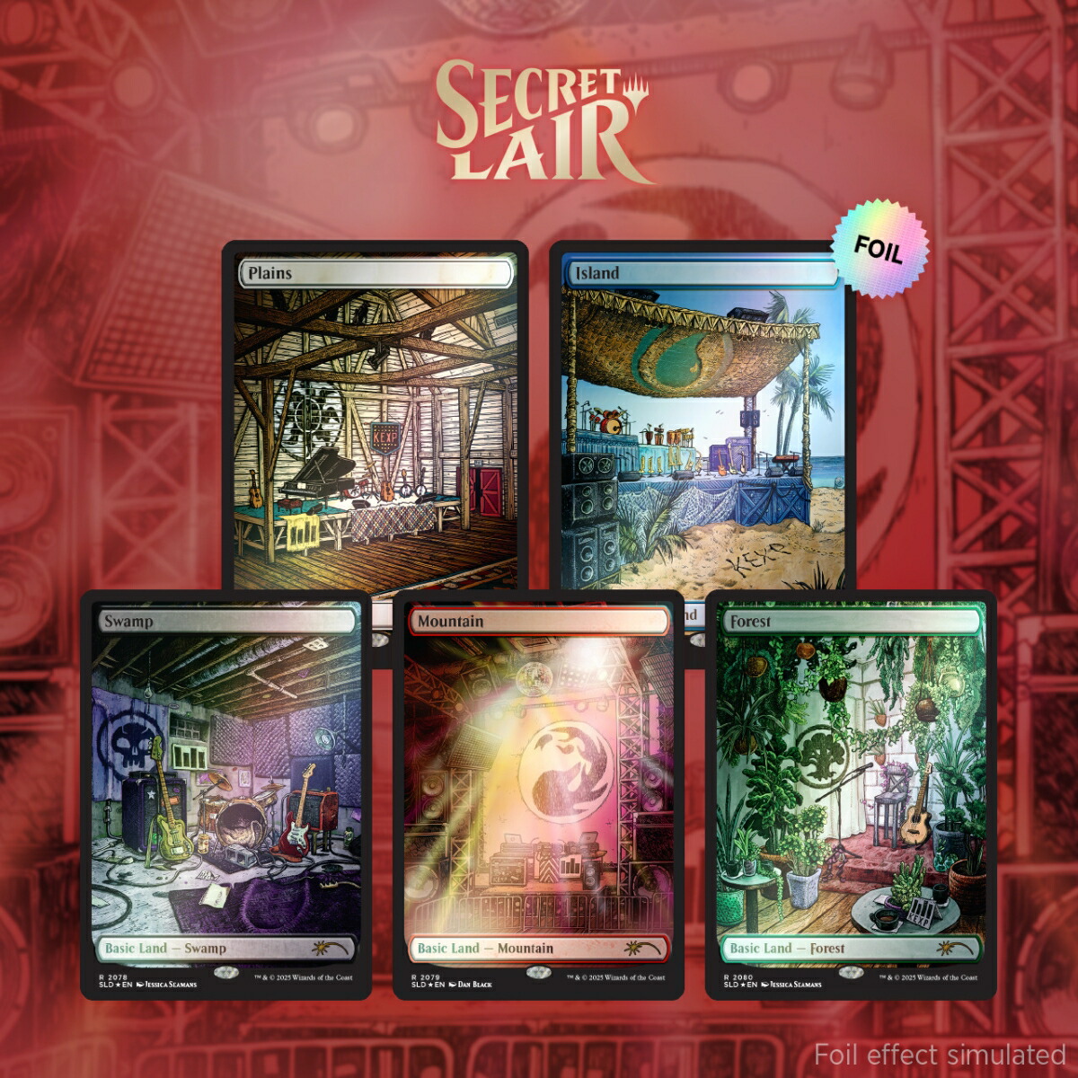 マジック：ザ・ギャザリング Secret Lair Ultimate Pencil Superdrop Secret Lair x KEXP: Where the Music Matters Foil Edition【クレジットカード決済限定】画像