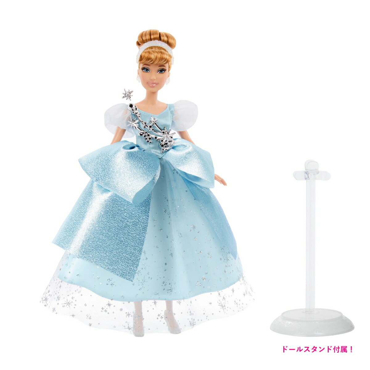 ディズニー（Disney）/ディズニープリンセス（DisneyPrincess）シンデレラプラチナ【ドール・着せ替え人形】【ディズニー100周年セレブレーション】【6才~】HLX60