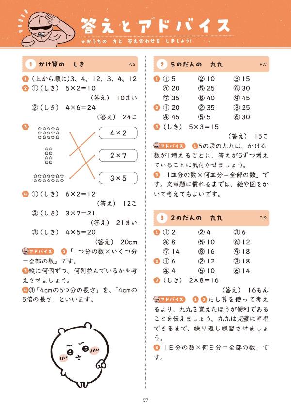 ちいかわドリル九九[ナガノ]