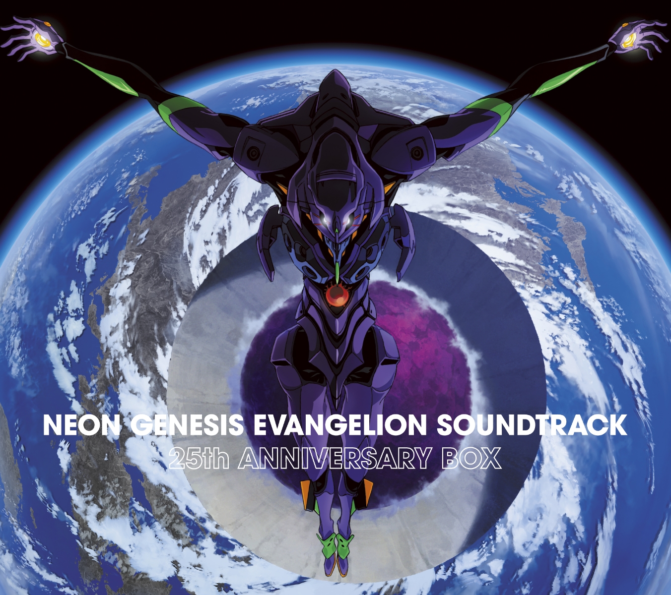 NEON GENESIS EVANGELION SOUNDTRACK 25th ANNIVERSARY BOX (5CD)画像