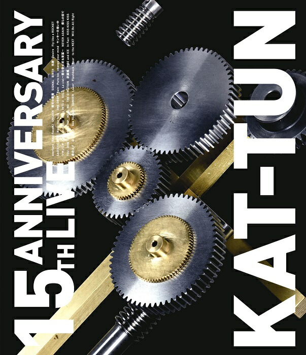 楽天ブックス: 15TH ANNIVERSARY LIVE KAT-TUN (通常盤Blu-ray) KAT-TUN  4582515771836 DVD
