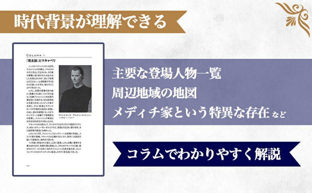 マキャベリの「君主論」（今度こそ読み通せる名著）[ニッコロ・マキャベリ]