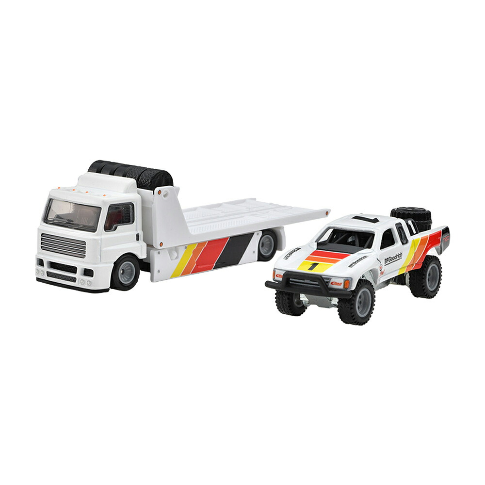 ホットウィール(HotWheels)チームトランスポートアソート2台組×4セット入り乗り物おもちゃミニカーBOX販売3歳からマルチ987D-FLF56