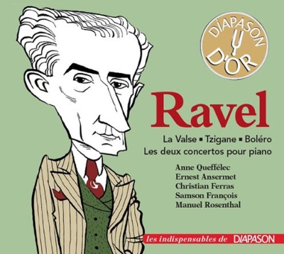【輸入盤】Piano Concertos, Tzigane, La Valse, Bolero: Queffelec Francois(P) Ferras(Vn) Ansermet / Rosenthal / Etc (Ltd)画像