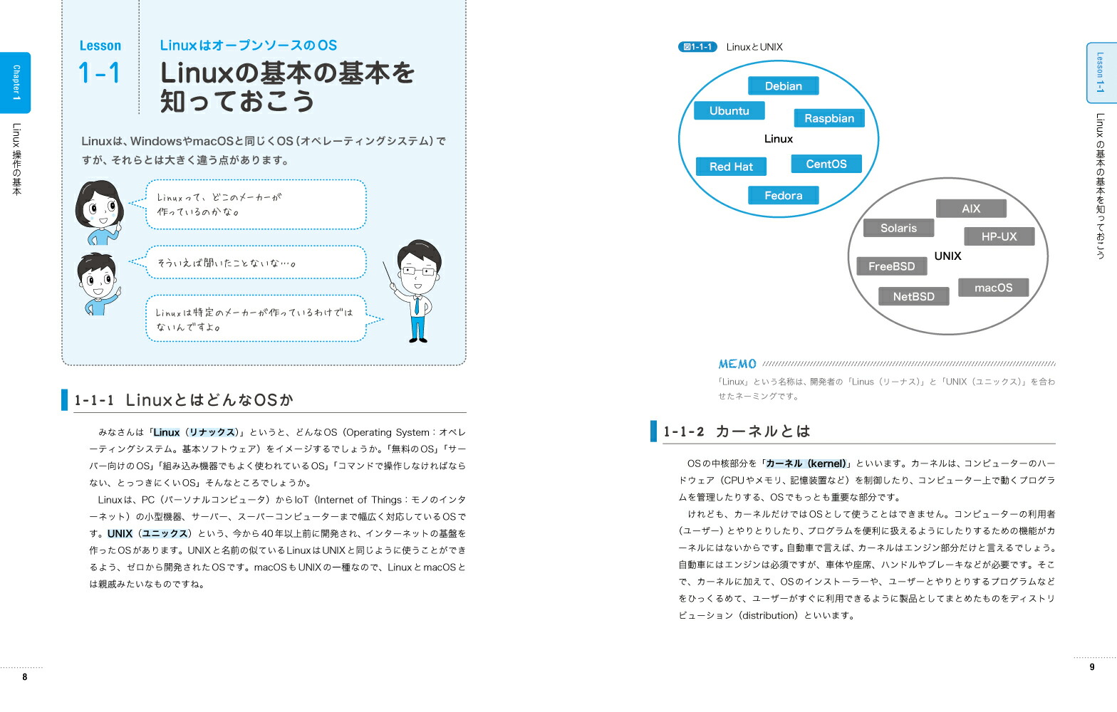 いちばんやさしいLinuxコマンド入門教室～RaspberryPi（Raspbi[中島能和]