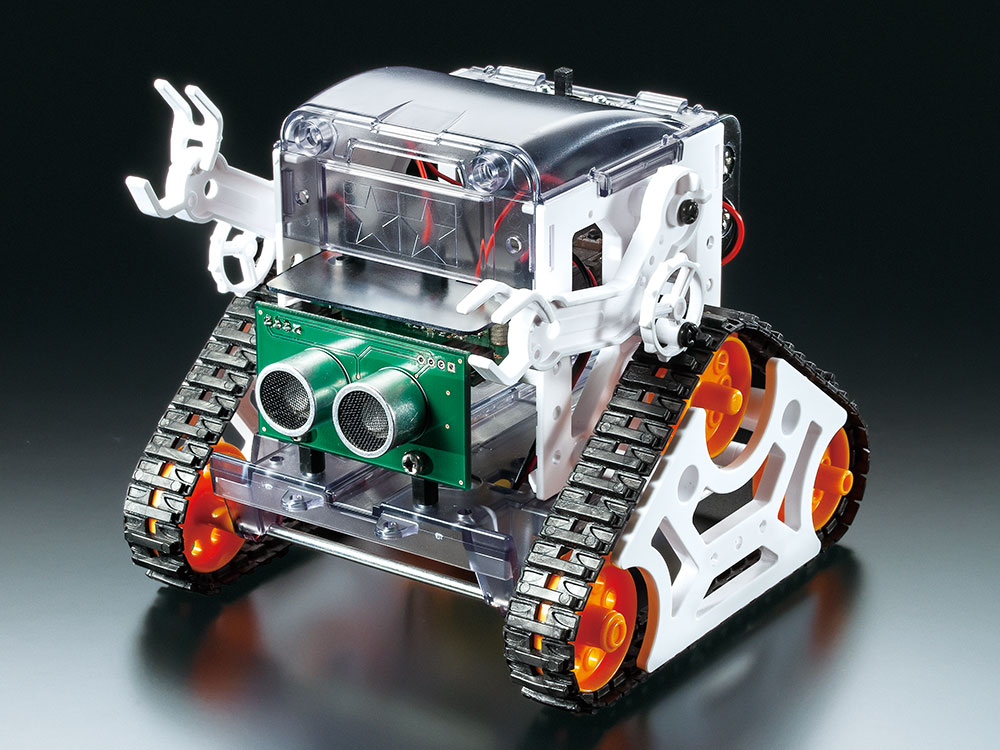 ブックス: プログラミング工作シリーズ マイコンロボット工作セット (クローラータイプ) 【71201】 - 玩具 - 4950344081875 : ゲーム 9,410円