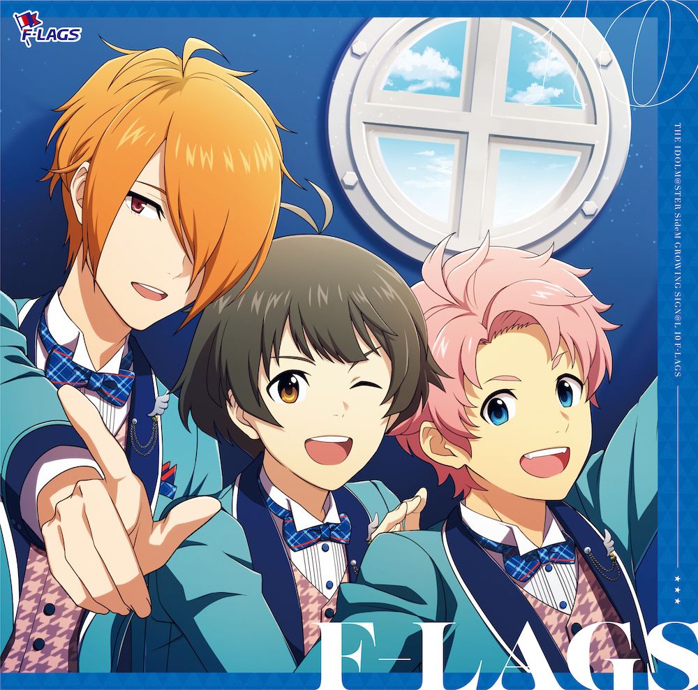 THEIDOLM@STERSideMGROWINGSIGN@L10F-LAGS[F-LAGS[秋⽉涼(CV.三瓶由布⼦),兜⼤吾(CV.浦尾岳⼤),九⼗九⼀希(CV.⽐留間俊哉)]]