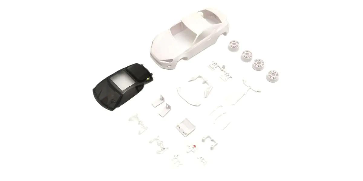 MINI-Z TOYOTA 86 ホワイトボディセット (未塗装/ホイール付) 【MZN231】 (ホビーラジコン)画像