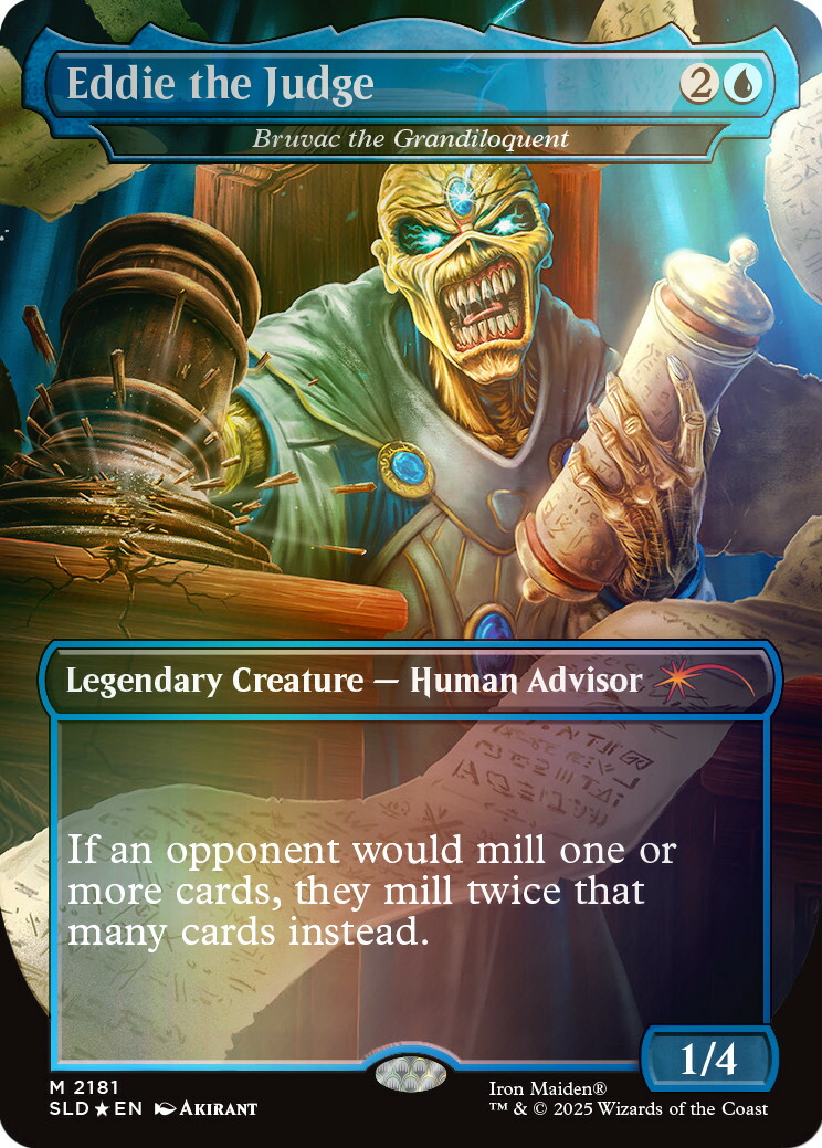 ޥå㥶SecretLairSecretScareSuperdropSecretLairxIronMaiden:EddieUnchainedFoilEditionڥ쥸åȥɷѸ