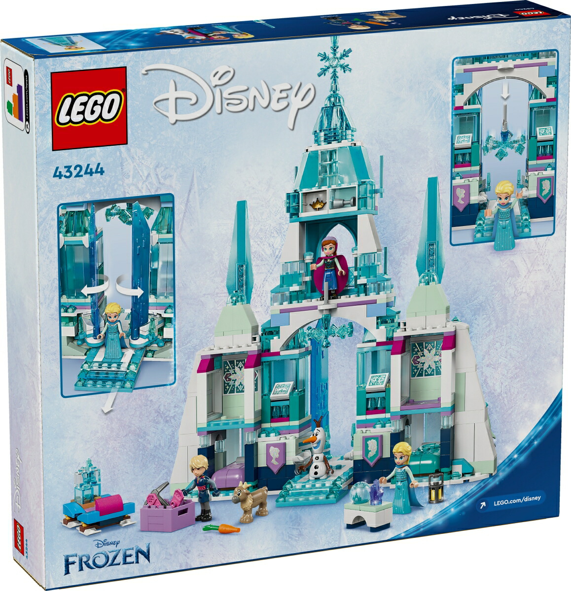 �쥴(LEGO)�ǥ����ˡ��ץ�󥻥����륵�Υ������ѥ쥹�ڤ��������ץ쥼����������֥��å��ΰ饯�ꥹ�ޥ����λ��ˤλһҶ�6��7��8��9�Хǥ����ˡ����å���43244