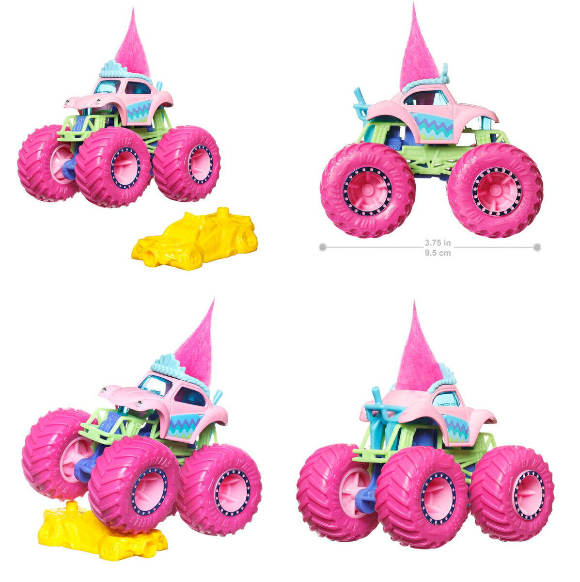 ホットウィール(HotWheels)モンスタートラック1:64アソート乗り物おもちゃミニカー8台入りBOX販売3歳からマルチ984M-FYJ44