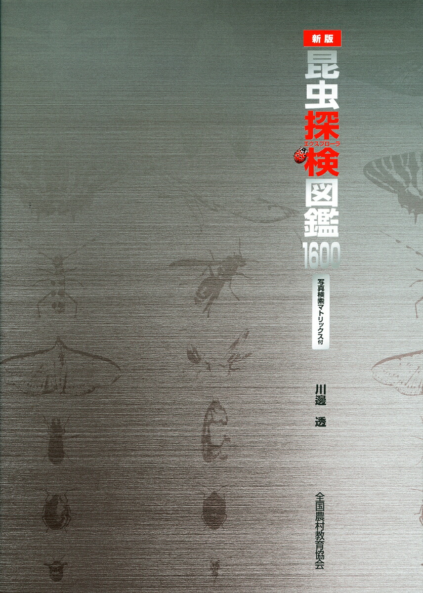 新版昆虫探検図鑑1600写真検索マトリックス付[川邊透]