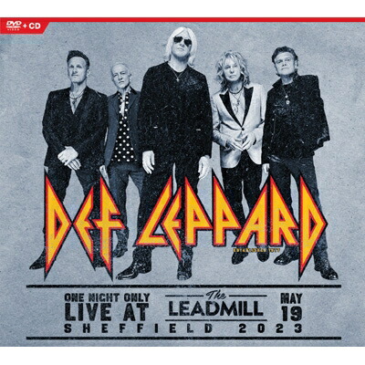 【輸入盤】One Night Only Live At The Leadmill Sheffield May 19, 2023 (DVD+CD)画像