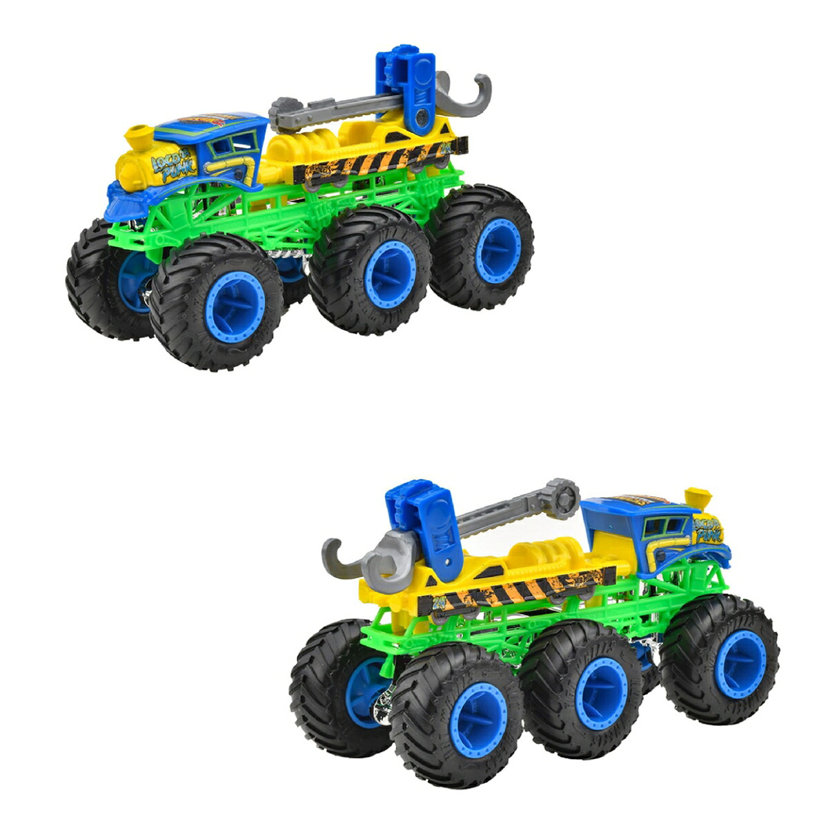 ホットウィール(HotWheels)モンスタートラックトランスポーターアソート乗り物おもちゃミニカー4台入りBOX販売3歳からマルチ986D-HWN86