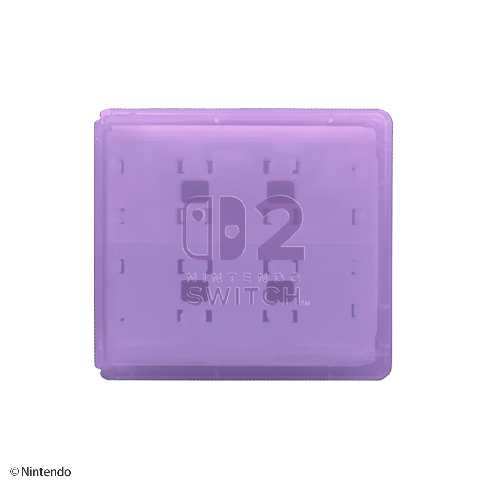 NintendoSwitch2用カードケースカードポケット24ラベンダー