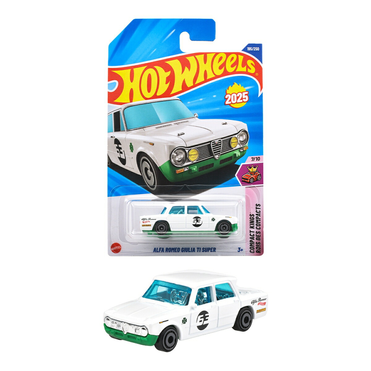 �ۥåȥ�������(HotWheels)�١����å���������ե����ᥪ����ꥢTI�����ѡ����ʪ�������ߥ˥���3�Ф���ۥ磻��JFN77