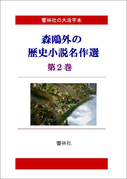 楽天ブックス Pod 大活字本 森鴎外の歴史小説選第2巻 本