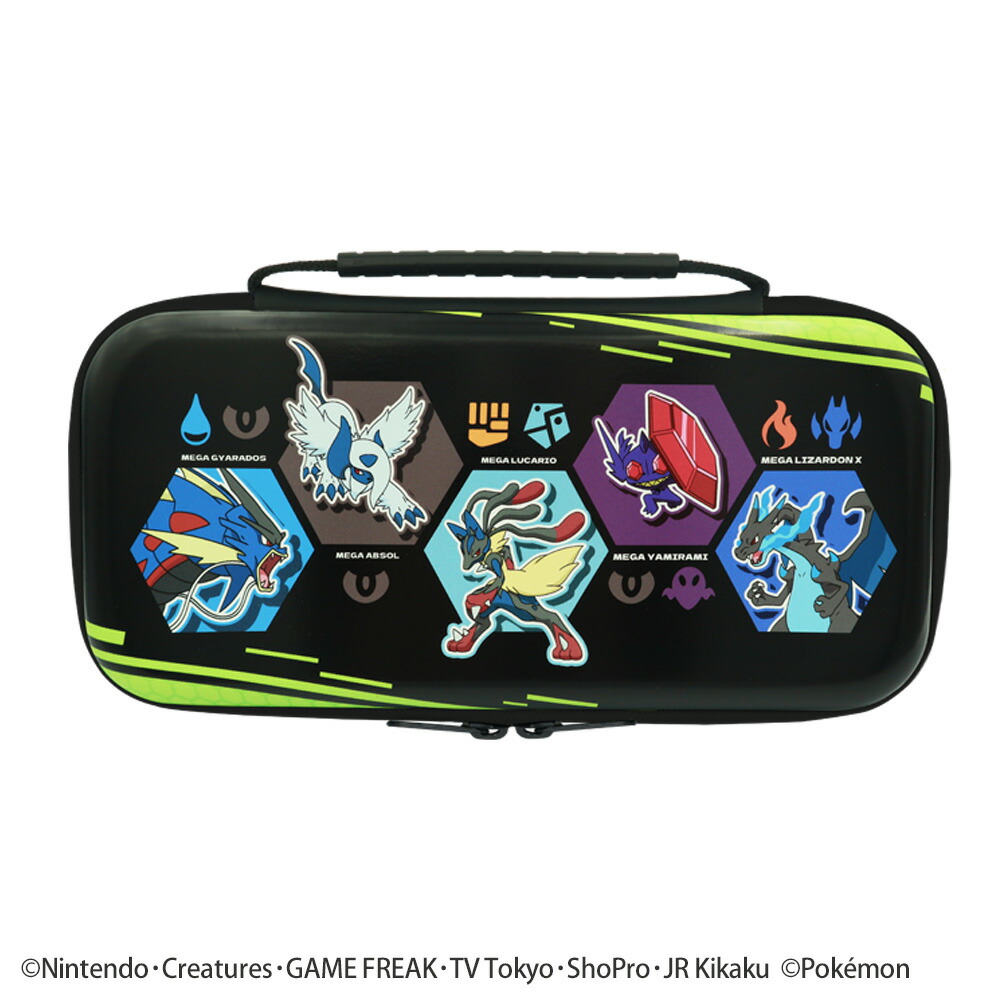 NintendoSwitch2専用スマートポーチEVAメガシンカポケモンたち