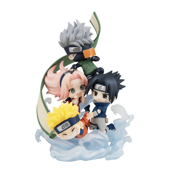 FigUnity(フィギュニティ) 『NARUTO-ナルトー 疾風伝』 第七班集合！ (塗装済み完成品フィギュア)画像
