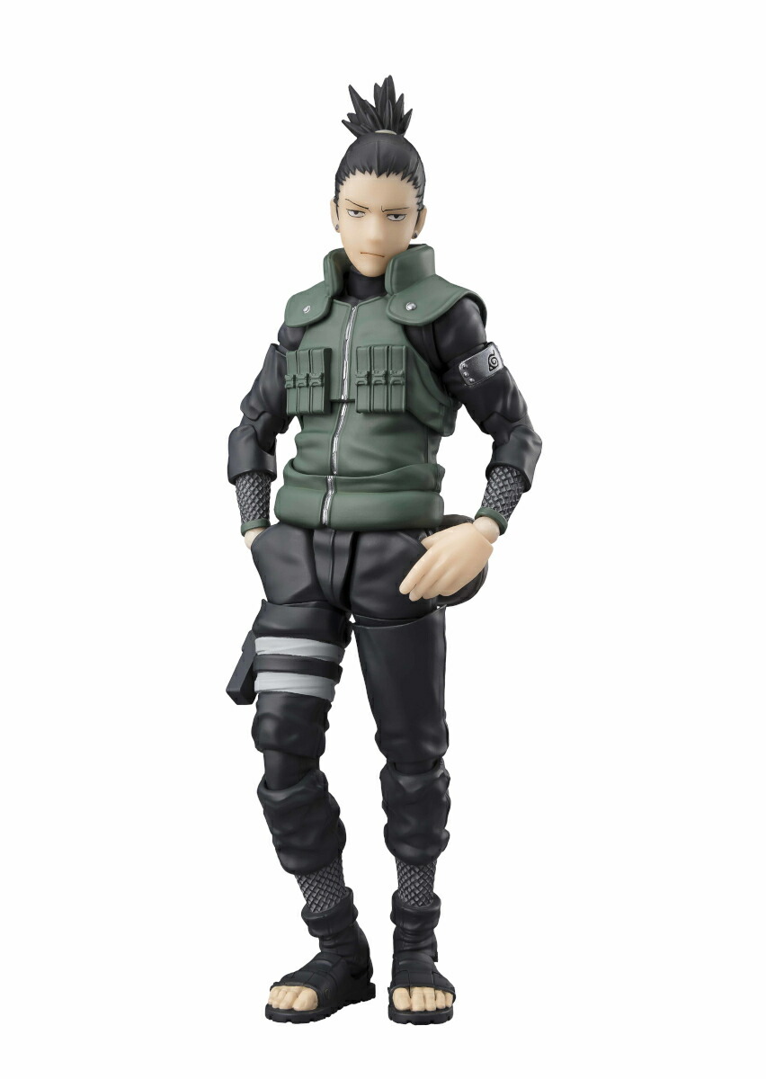 S.H.Figuarts 『NARUTO-ナルトー疾風伝』 奈良シカマル -十手先を見抜く頭脳ー (塗装済み可動フィギュア)画像