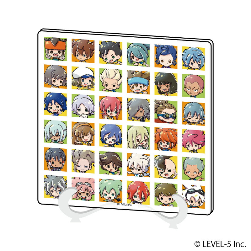 【グッズ】アクリルアートボード「イナズマイレブンSD」01/オールスターデザイン(グラフアート)画像