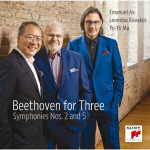 べートーヴェン・フォー・スリー〜交響曲第2番＆第5番「運命」画像