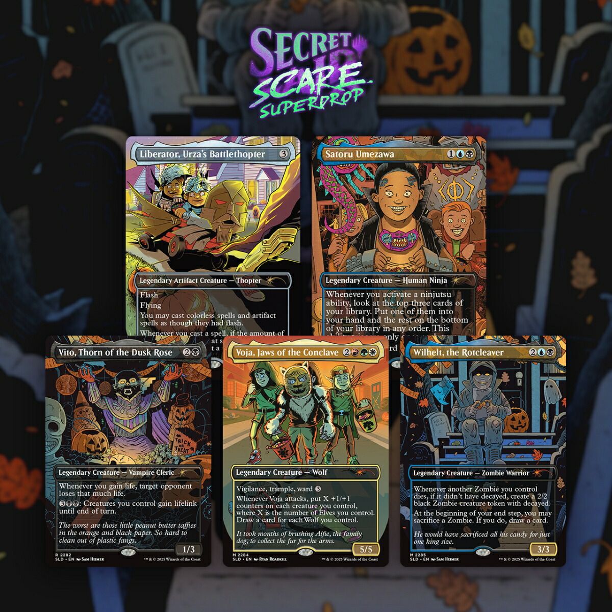 マジック：ザ・ギャザリング Secret Lair Secret Scare Superdrop Trick or Treat【クレジットカード決済限定】画像