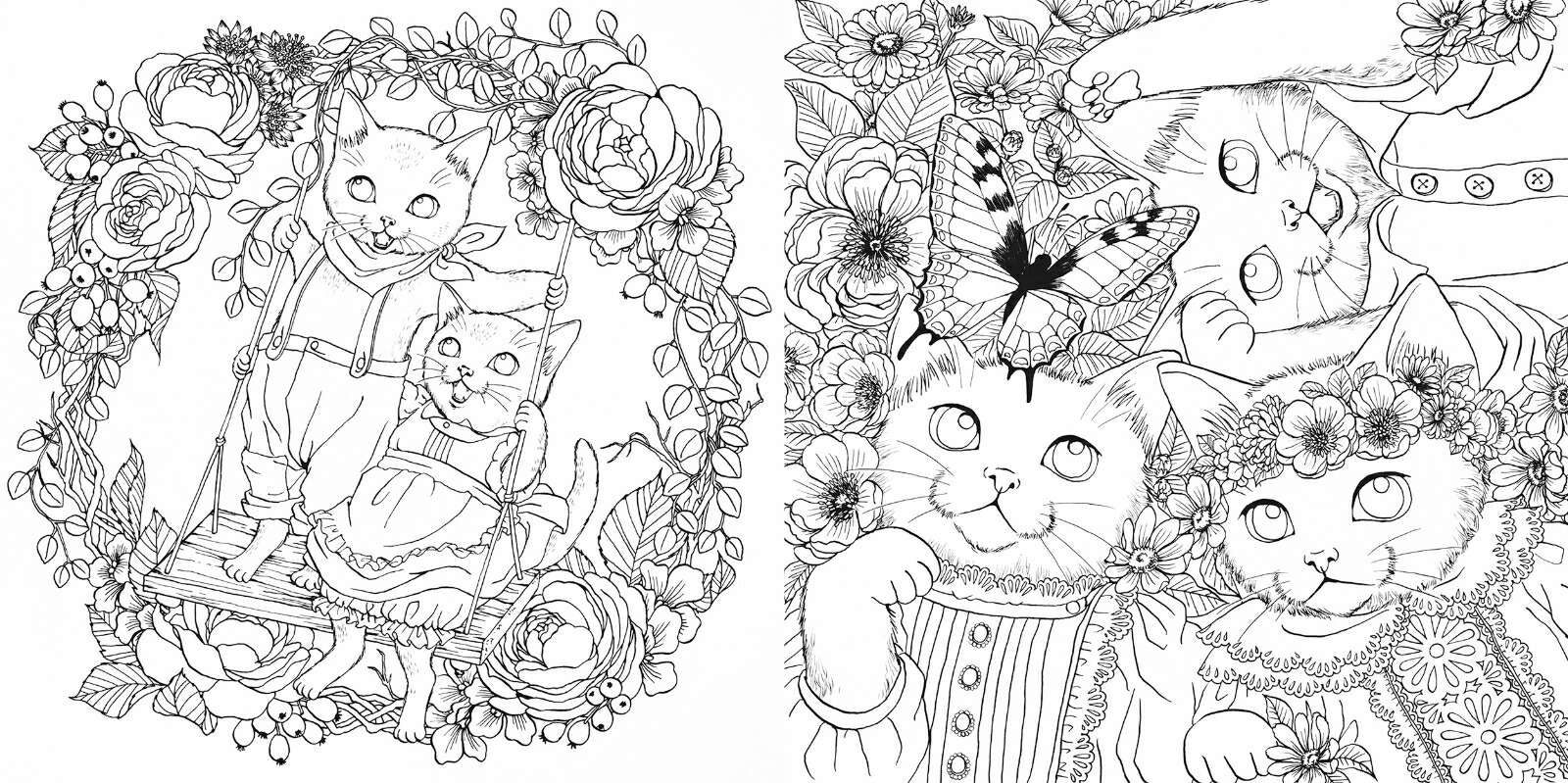 楽天ブックス Nelco Necoの塗り絵book 春夏秋冬 おしゃまな猫の物語 Nelco Neco 赤須 千花 9784046052049 本