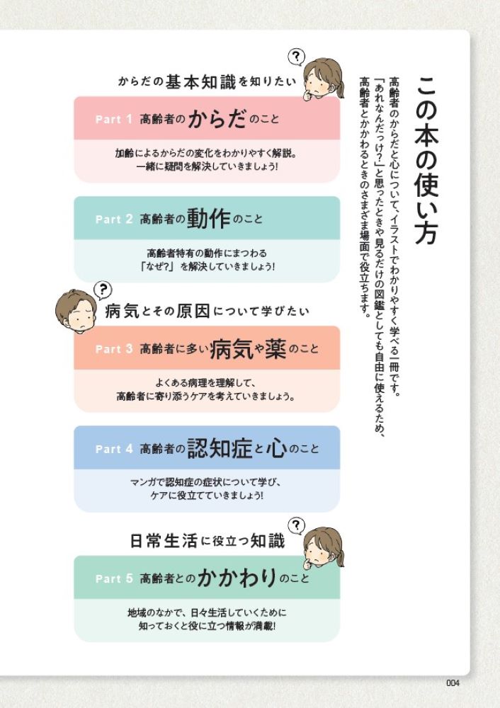 イラストでわかる高齢者のからだ図鑑[kei]