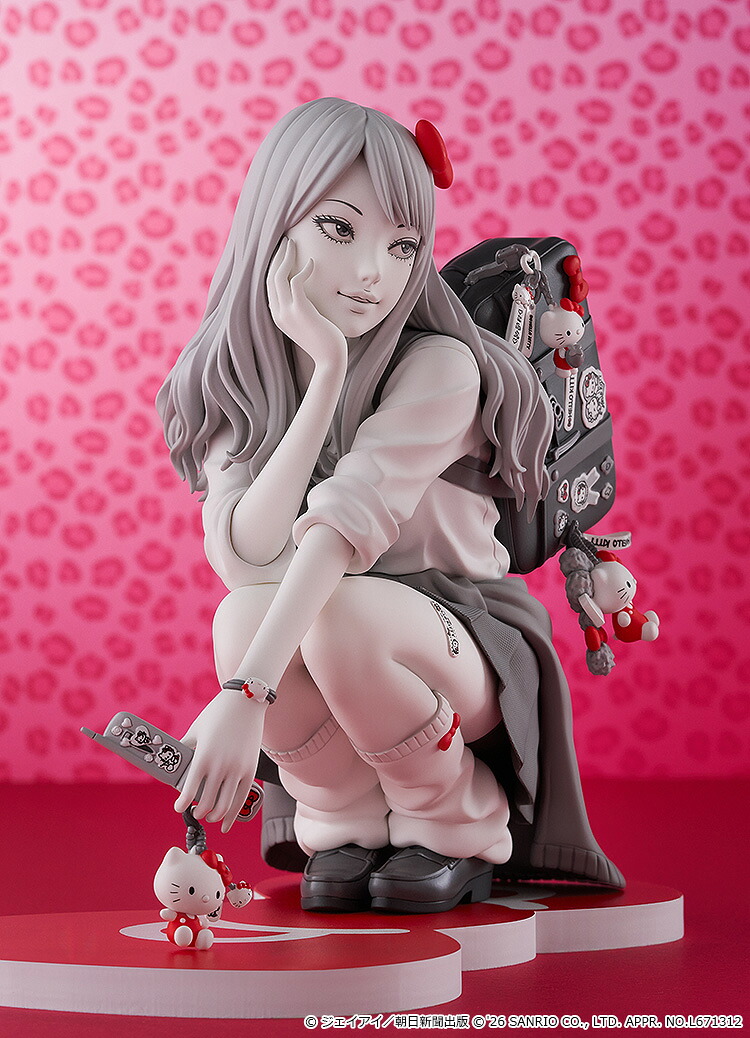 【2027年8月発売分三次受注】G.S.Collectionギャル富江×ハローキティ(塗装済み完成品フィギュア)