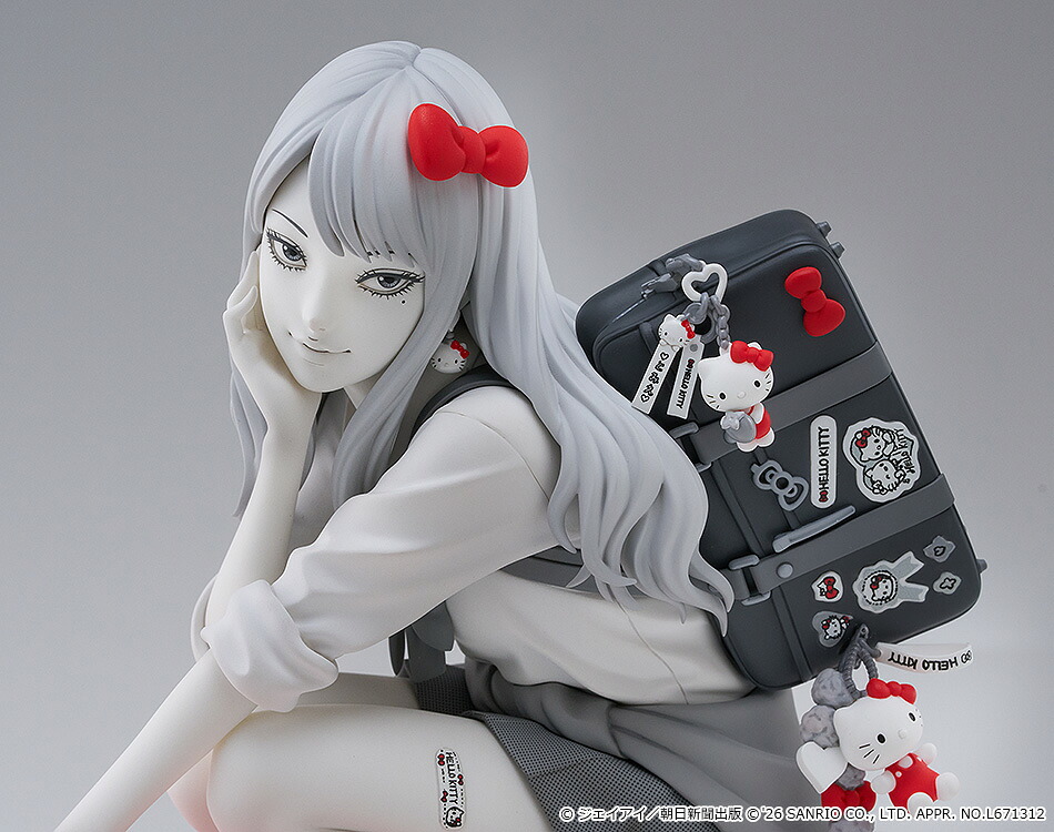 【2027年8月発売分三次受注】G.S.Collectionギャル富江×ハローキティ(塗装済み完成品フィギュア)