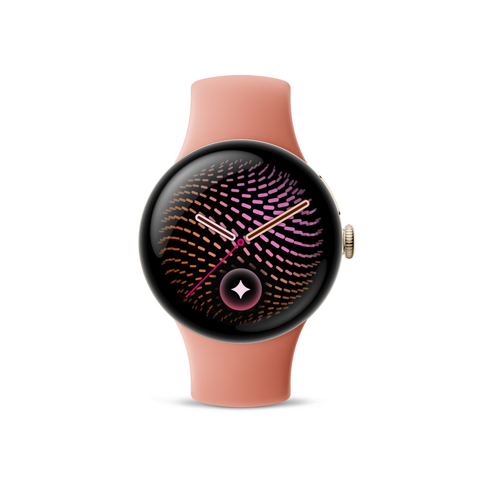 GooglePixelWatch5（41mm）ChampagneGoldアルミケース/Canyonアクティブバンド（第2世代）Wi-Fi