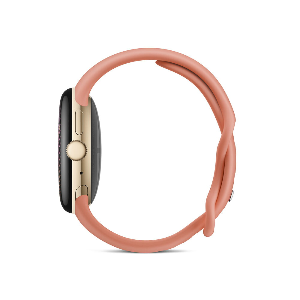 GooglePixelWatch5（41mm）ChampagneGoldアルミケース/Canyonアクティブバンド（第2世代）Wi-Fi