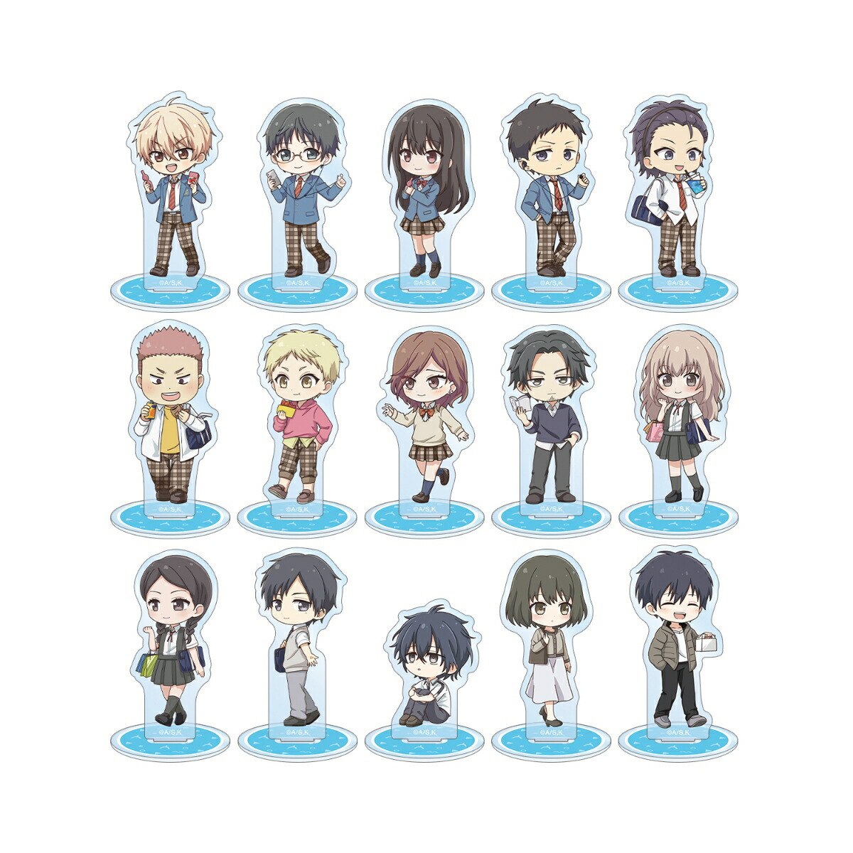 アニメ「この音とまれ！」トレーディング ちびキャラ 放課後ver. アクリルスタンド(BOX＝15入)画像